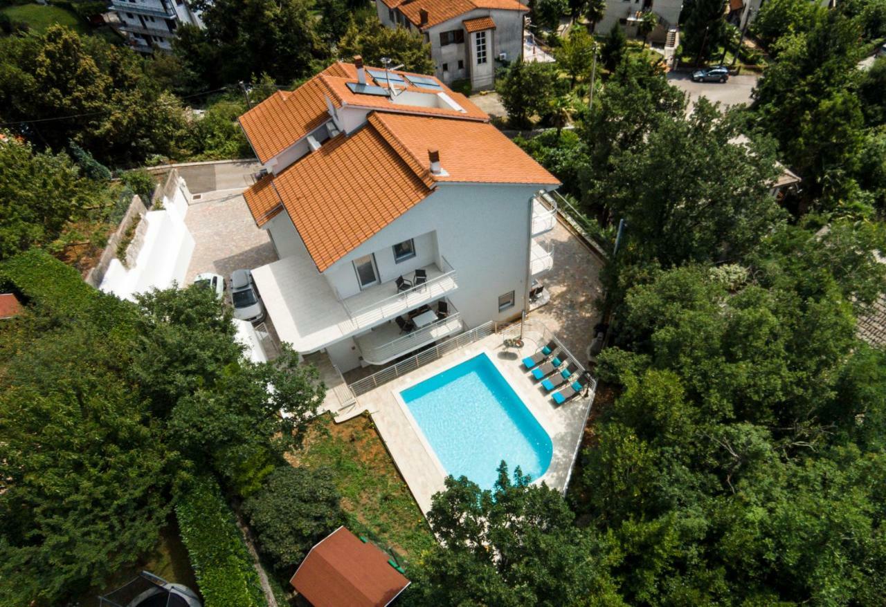 Villa Dragi With Pool, Sauna, & Whirlpool 奥帕提亚 外观 照片